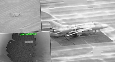 ABD görüntüleri yayınladı: İran savaş uçakları böyle vuruldu